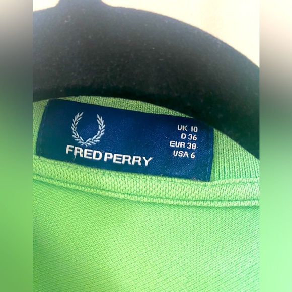 Fred Perry Green Polo - Picture 5 of 5